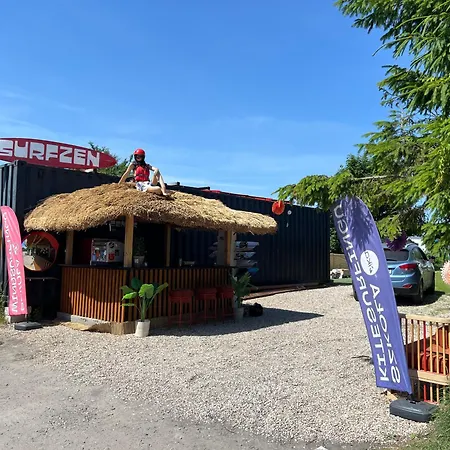 Camping Przyczepa Kempingowa Beige